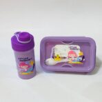 ⁦لانش بوكس مع ترمس للأطفال بلاستيك كيوت ، مناسبة للفطور ووجبات المدرسة والتنزه⁩ - الصورة ⁦8⁩