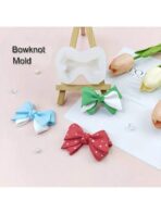 ⁦قالب سيلكون ربطة بشكل فيونكة 🎀 صغيرة WFHM77⁩ - الصورة ⁦3⁩