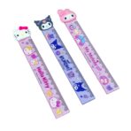 مسطرة 15 سانتيمع شكل شخصية هيلو كيتي / ميلودي / كيرومي -  رسومات بناتية