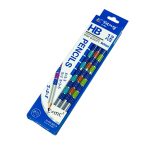 دستة اقلام رصاص مكتوب عليها جدول ضرب - 12 قلم HB