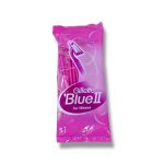 شفرات الحلاقة الوردية جيليت بلو النسائية 5 قطع