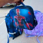 ⁦حقيبة مدرسية 3 قطع مناسبة للصف من ثاني الى خامس ، سبايدر مان ، ايلسا⁩ - الصورة ⁦4⁩