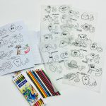 مجموعة ورق شف حرف ورسمة ، مناسبة لأطفال التأهيل والروضة ،الحروف العربية كاملة