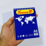 ⁦دفتر مفكرة تسجيل ملاحظات 50 ورقة مقاس 14:10 سم A6⁩ - الصورة ⁦2⁩