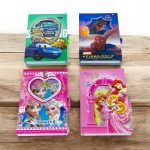 مذكرة قفل هدية رسومات شخصيات كارتون مقاس حجم الكراسة