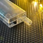 ⁦سرب خيط ضي LED لون أصفر بطاريات - مناسب لتزيين الباقات والبوكسات والهديا 2.3 متر⁩ - الصورة ⁦5⁩