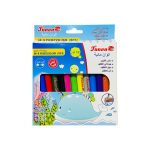 الوان مائية قابل للغسل وسلس ف التلوين ، 12 لون فنون