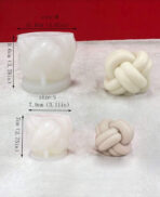 ⁦قالب سيلكون بشكل كرة من الخيوط WFHM77⁩ - الصورة ⁦2⁩