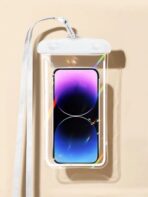 حقيبة هاتف ليلية مضيئة مضادة للماء تضيء في الليل قابلة للمس بشاشة WFHM77