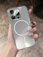 كفر نصف شفاف بشحن مغناطيسي 🧲 قابل لطيء WFHM77