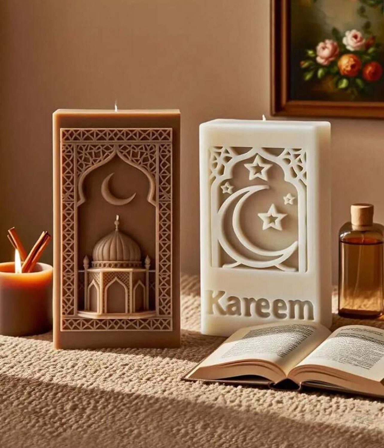 IMG_8785 قالب سيلكون بتصميم معماري مسجد بارز وقمر WFHM77 - الصورة 1