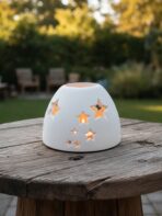 ⁦3 قطع قالب سيلكون حامل شمع بنقش نجمة ⭐️ WFHM77⁩ - الصورة ⁦3⁩