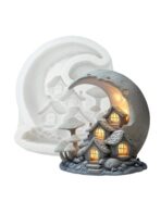 قالب سيلكون علي شكل بيت القمر صغير WFHM77