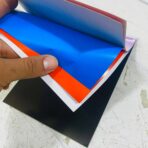 ⁦كراسة اشغال قص ولصق ملونة 10 الوان مقاس  A5  زي حجم الكراسة⁩ - الصورة ⁦3⁩