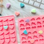 MA93 قالب سيليكون شكل سحابة - قلب - قطرة ماء 45 تجويف ، لصنع الحلويات و مستكة البخور