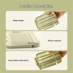 ⁦فوطة سيليكون مضادة للماء لحوض المطبخ والحمام ، حماية من رذاذ الحنفية للمطبخ والحمام⁩ - الصورة ⁦3⁩