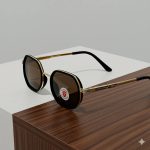 نظارة شمسية رجالية مع حافظة حمايه