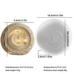 قالب دائري بتصميم نجوم وقمر لموسم رمضان WFHM77