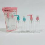 ⁦طقم 2 عبوات بخاخ + لوشن كريم شامبو - 100 مل - لون أزرق & وردي⁩ - الصورة ⁦5⁩