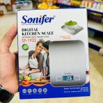 ⁦ميزان الكتروني ممتاز Sonifer - سعة 2 جرام إلى 5 كيلو للمطبخ والحميات الغذائية⁩ - الصورة ⁦2⁩