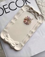 ⁦قوالب سيلكون صينية بتصميم دائري ومربع ومستطيع بنقش فيونكة 🎀 WFHM77⁩ - الصورة ⁦3⁩